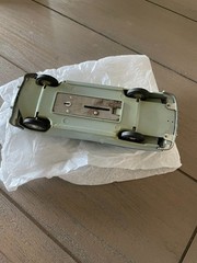 LOOK! 1954 CHEVY BELAIR 2 DOOR HT DEALER PROMO MODEL CAR BANK – Light Blue Gray
