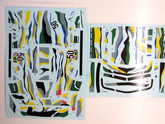 Decalpool 1/24 BMW 320i Art Car Roy Lichtenstein Le Mans 1977 Decal Sheet DP313