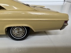 1966 Chevrolet Impala SS396 General Motors Dealership Promotional Model Car TAN