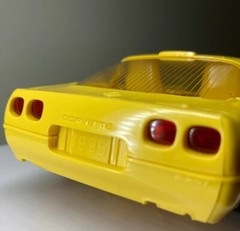 ERTL/AMT Limited Edition 1995 Corvette ZR-1 COMPETITION Yellow Dealer Promo MINT