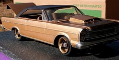 AMT 1965 Ford Galaxie 500 429 4 Speed 2dr Hardtop Built Model Car Kit Custom
