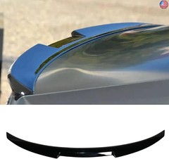 KHK G20 Trunk Spoiler, Gloss Black Car Rear Trunk Tail Spoiler, M4 Style Rear