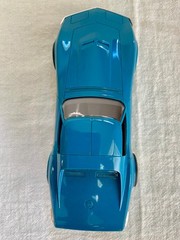 AMT Ertl 1970 Chevy Corvette LT-1 Mulsanne Blue with custom Black interior