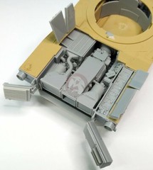 MP Originals 1/48 Engine and Compartment Set for M1A2 Abrams Tank (Tamiya) 48002