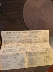Precision Miniatures Antique Cars Ideal Toy Co Plastic Model Kit 1903 Cadillac