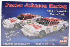 Salvinos JR Models “Budweiser” JJ Racing 1984 Chevy Monte Carlo 1/24 Model Kit