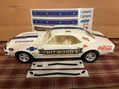 1968 CAMARO SS MPC AMT JOIE CHITWOOD THRILL SHOW MODEL CAR AMT “J-Kraft” DECAL .