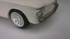 vintage dealer promo car 1960 Chevrolet Corvair white color Z40