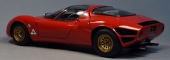 Race Car 1 18 Classic Vintage Racing 24 Custom Concept Carousel Red 12
