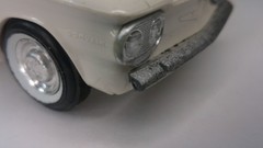 vintage dealer promo car 1960 Chevrolet Corvair white color Z40