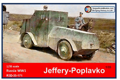 1/35 Russia Jeffery-Poplavko Armored Car/Lorrry 1915
