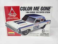 Lindberg Color Me Gone 1964 Dodge 330 Super Sport 1/25 Scale Car Model Kit 72156