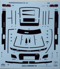 NASCAR DECAL # 9 COCA COLA 2024 CHEVROLET CAMARO CHASE ELLIOTT POWERSLIDE 1/24