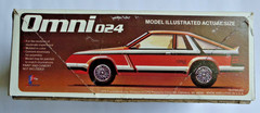 Vintage Issue MPC 1:25 Scale Omni 024 #1-0789 NOS Open Box Sealed Bag 1979