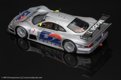 24 spoke resin wheel set for 1/24 Tamiya Mercedes CLK-GTR for early 1998 cars