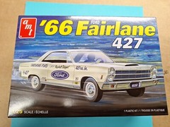 Revell AMT Ertl Monogram MPC 1/25 1966 Ford Fairlane Center Console And Shifter