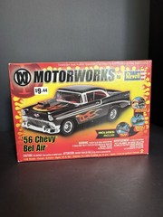 Revell MotorWorks 1956 Chevy Bel Air Model Kit 1:24 Scale #85-1257 Open Box