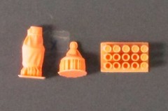 Rye Field 1/35 Scale Tiger I Initial – Detail Parts from Kit No. 5050