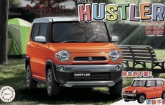 Fujimi 1/24 Car NEXT Series No.2 Suzuki Hustler (Passion Orange) Plastic Model