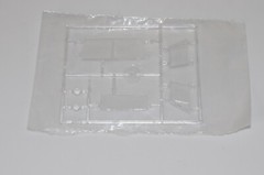 AMT DODGE L-700 & RACE CAR TRAILER 1368/06 ⭐PARTS⭐ CLEAR WINDSHIELD+MORE 1:25
