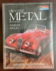 Monogram 6103 Jaguar XK120 Metal Body Model Kit 1/24 New Sealed