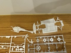 Unassembled Model Car Kit Parts Lot