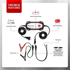 2 Amp Battery Charger/Maintainer