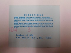 #70 Son’s Auto Supply, Medford Speed – SCM Vintage Decal – J.D. Duffie