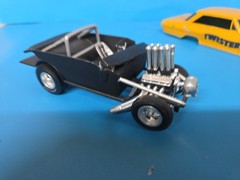 Vintage AMT 1965 Chevy II Nova Funny Car Built Model 1/25 Survivor 427 Twister