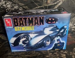 CIB 1:25 AMT ERTL BATMOBILE BURTON 1989 DC BATMAN MOVIE MODEL CAR KIT CJ