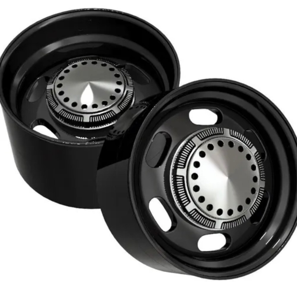 1/25 1/24 Scale Resin 6 Slot Mopar Steelie Wheel Set