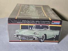 Vintage 1/24 MONOGRAM ’58 FORD T-BIRD CONVERTIBLE No. 2759 FACTORY SEALED 1987