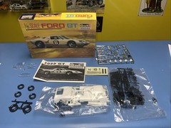 REVELL MONOGRAM model car kit #6 FORD GT #565 (gt40 Le Mans race) New Open Box