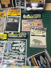 Pinecar Pine Wood Car Derby Race Weights Decals Body Tools Props ETC (LOT #2)