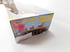 AMT Fruehauf Flatbed Trailer 1/25 Scale Model Kit # 617 Sealed