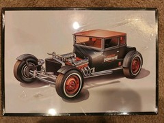 AMT 1167 FORD 1925 MODEL T CHOPPED T 1/25 MODEL KIT BUILD 2 Cars New Unassembled