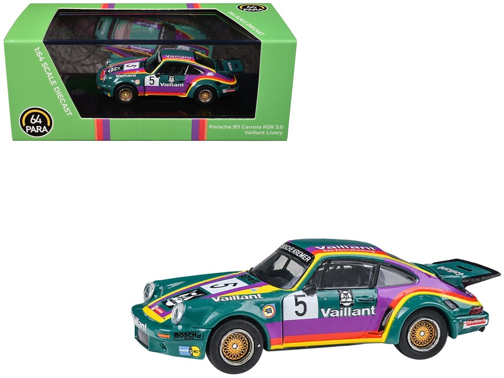 Paragon PA-55792 1/64 1975 Porsche 911 Carrera RSR 3.0 #5 “Kremer