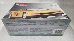 Monogram Exotic Car Series Ferrari Testarossa Model Kit Partially Assembled