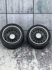 1/24 Scale Artillery Chevy Style Wheel Set Upgrade For Scale Modeling