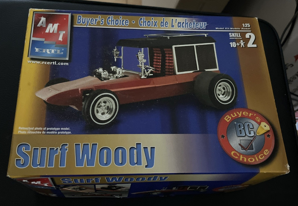 2007 AMT SURF WOODY Buyer Choice Award model kit NEW in Box parts factory sealed