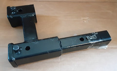 64131HP Dual Hitch Extension, 2-inch Towing Receivers, Extends Adjustable Length