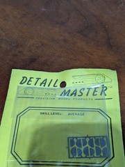 Detail Master – #2033 – 1:24 Scale – Headlight Half Moons – NOS