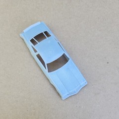 ABS-LIKE RESIN 3D PRINTED 1/43 1977 OLDS CUTLASS NASCAR BODY OLDSMOBILE
