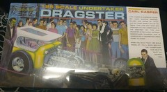 *SEALED* Polar Lights Carl Casper’s Undertaker Dragster Car Model Kit 1:25 Scale
