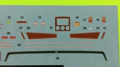 71 1971 Mustang Mach 1 1/25 Decal Sheet 429 Cobra Woodgrain Interior Cluster