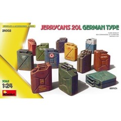 Miniart #24002 1/24 Jerrycans 20L German Type