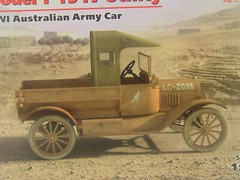 ICM 35664 Model T 1917 І MB Army Car Of Australia, 1/35 scale plastic model kit