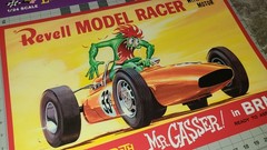 Ed “Big Daddy” Roth Mr. Gasser and Rat Fink Slot Car Box Art Posters set 16×24