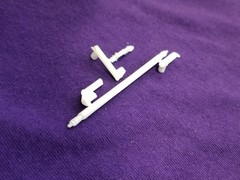 1964 Dodge 330 DRIVESHAFT & LOOP for Lindberg / AMT 1:25 Model Kit 64