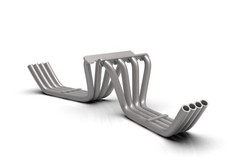 1:25 3d printed Big Block Vintage Funny Car Headers